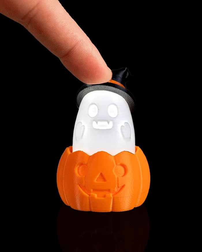 GlowGhost Pumpkin Clicker – Light-Up
