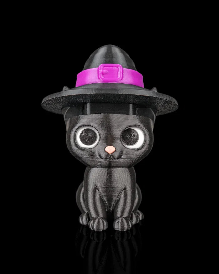 Magic Spell Cat Clicker– Light-Up Witch