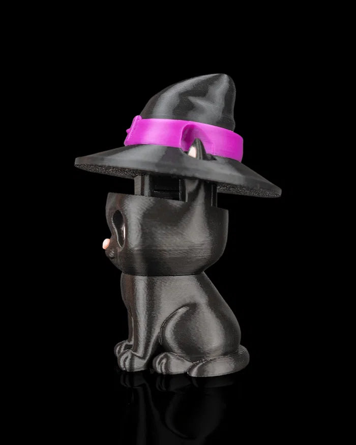 Magic Spell Cat Clicker– Light-Up Witch