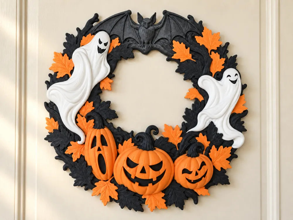 Spooky Halloween Wreath