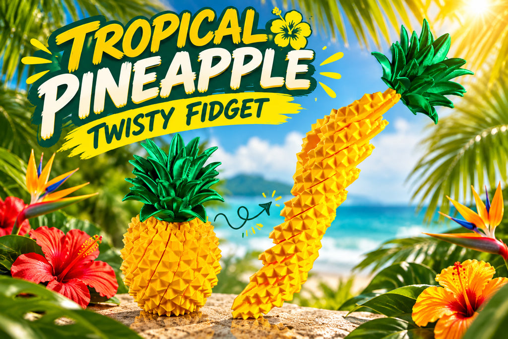Spiky Sensory Pineapple Twisty Fidget