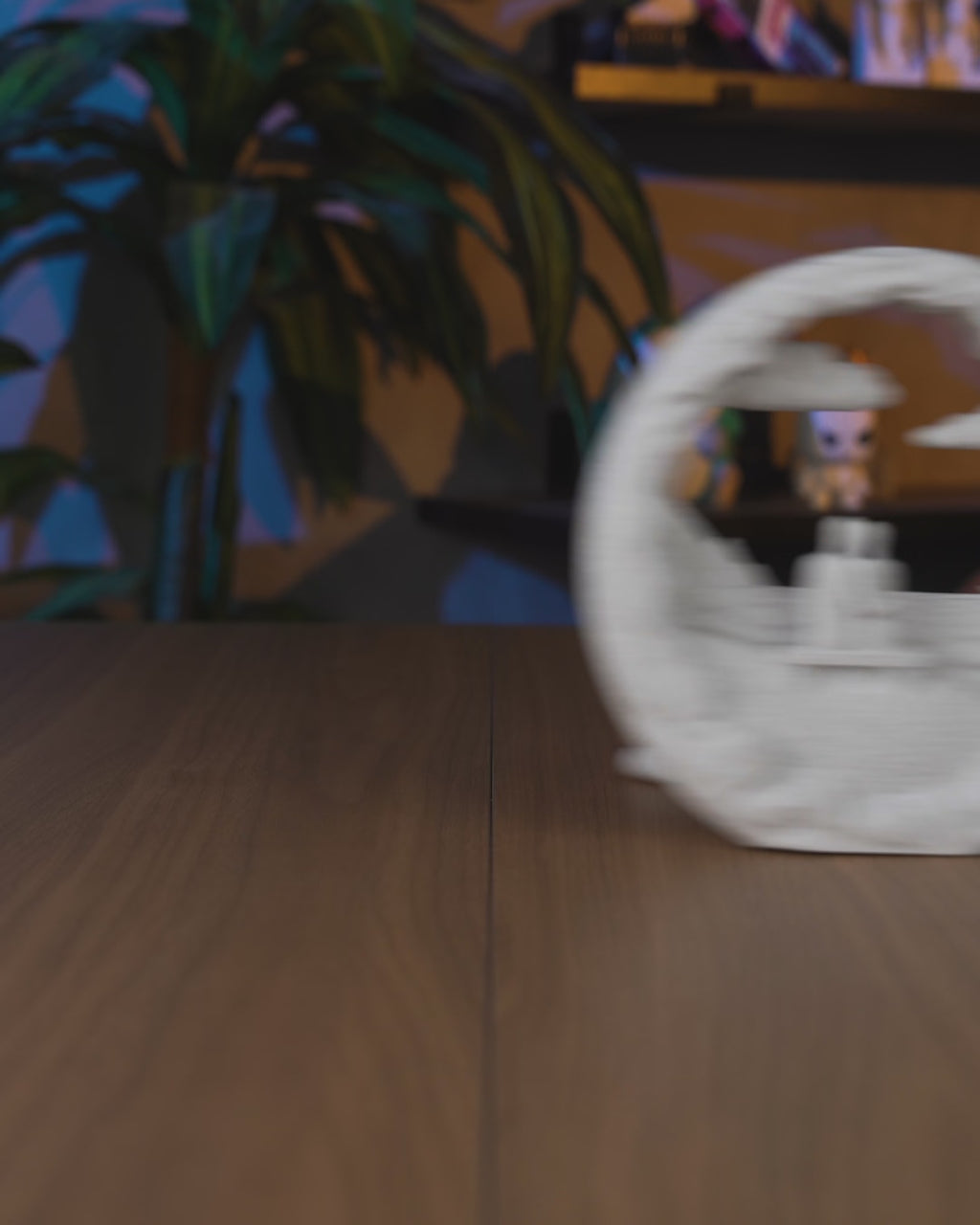 3D Printed Ambient Table Lamp - "Dockside Dream" Edition