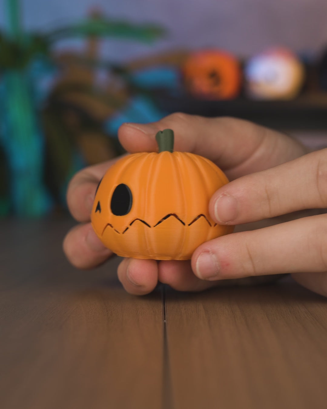 Surprise Pumpkin - Skeleton Cat Edition