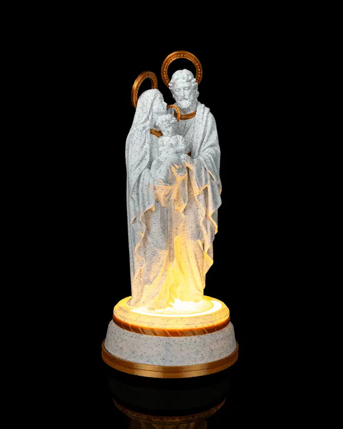 Holy Family Illuminated Statue