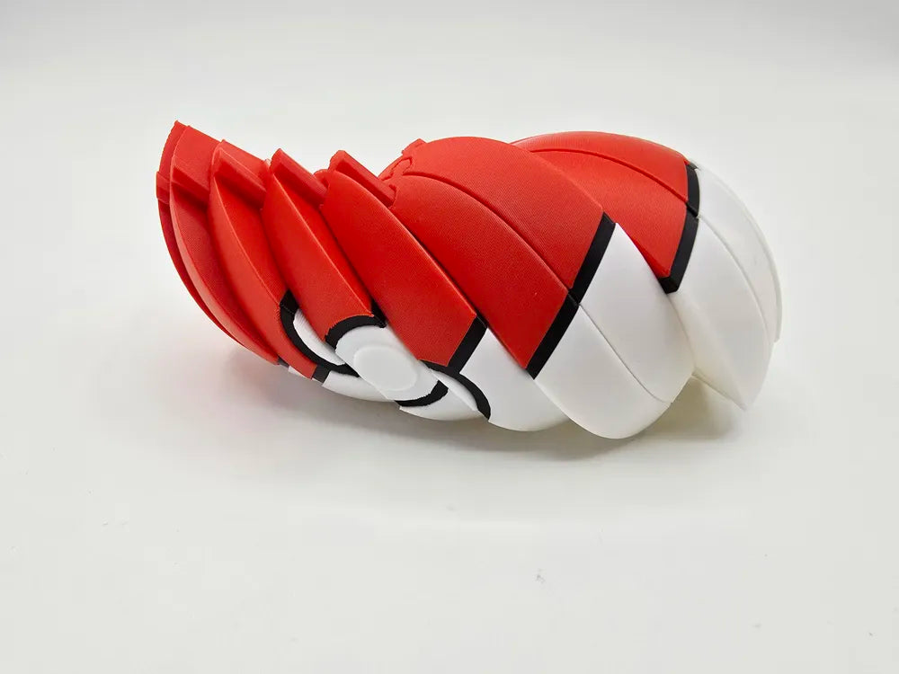 Pokéball Twisty Fidget - Articulated Pokeball