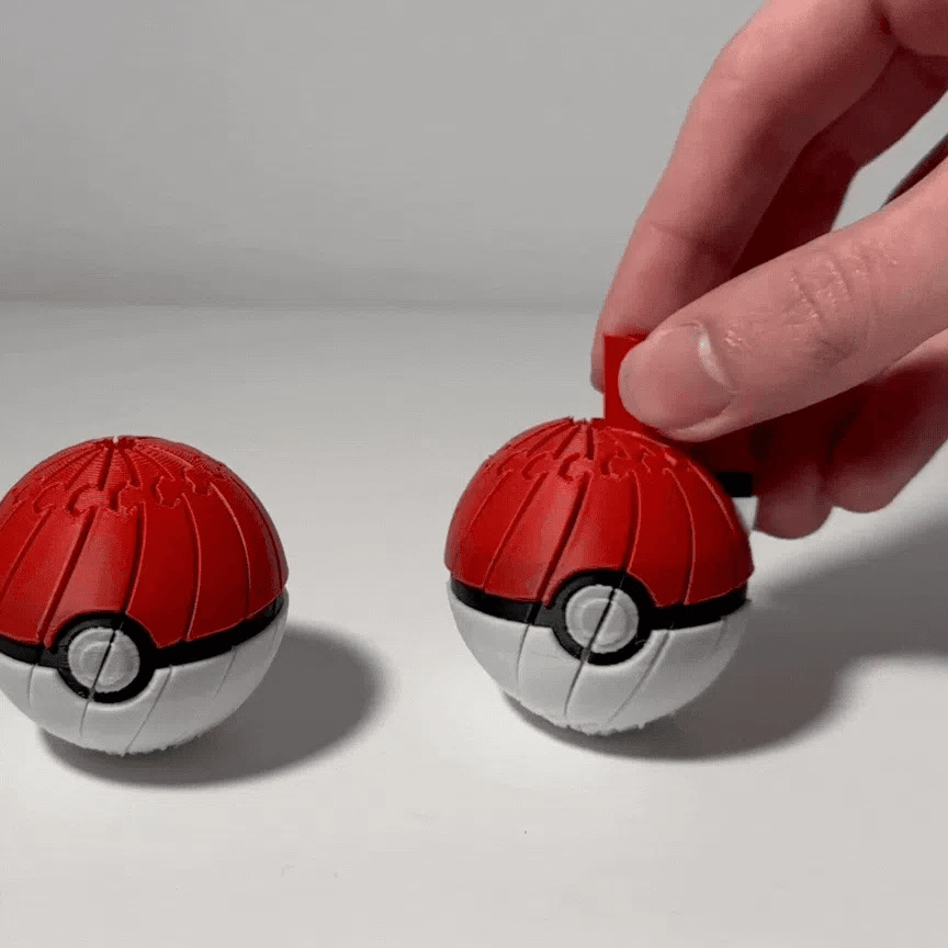 Pokéball Twisty Fidget - Articulated Pokeball