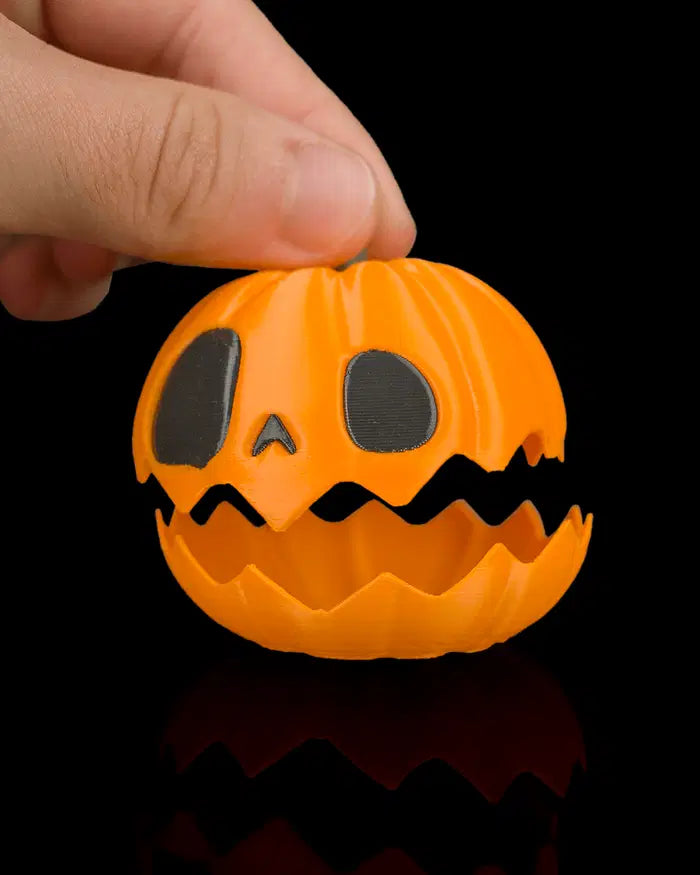 Surprise Pumpkin - Skeleton Cat Edition