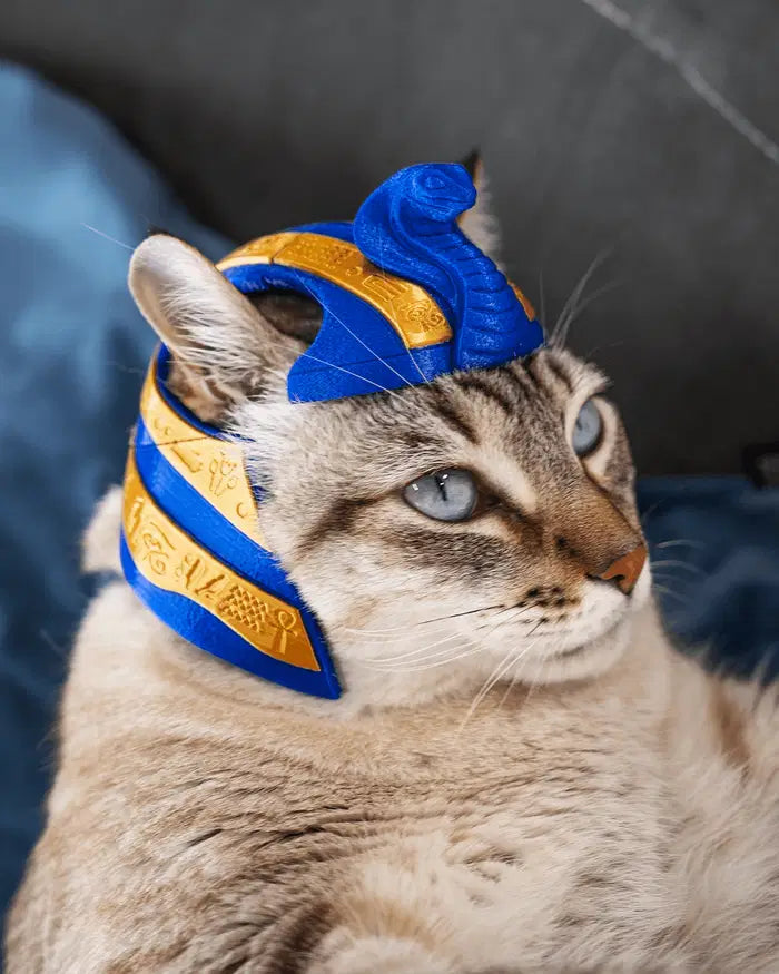 Pharaoh Cat Crown Headdress
