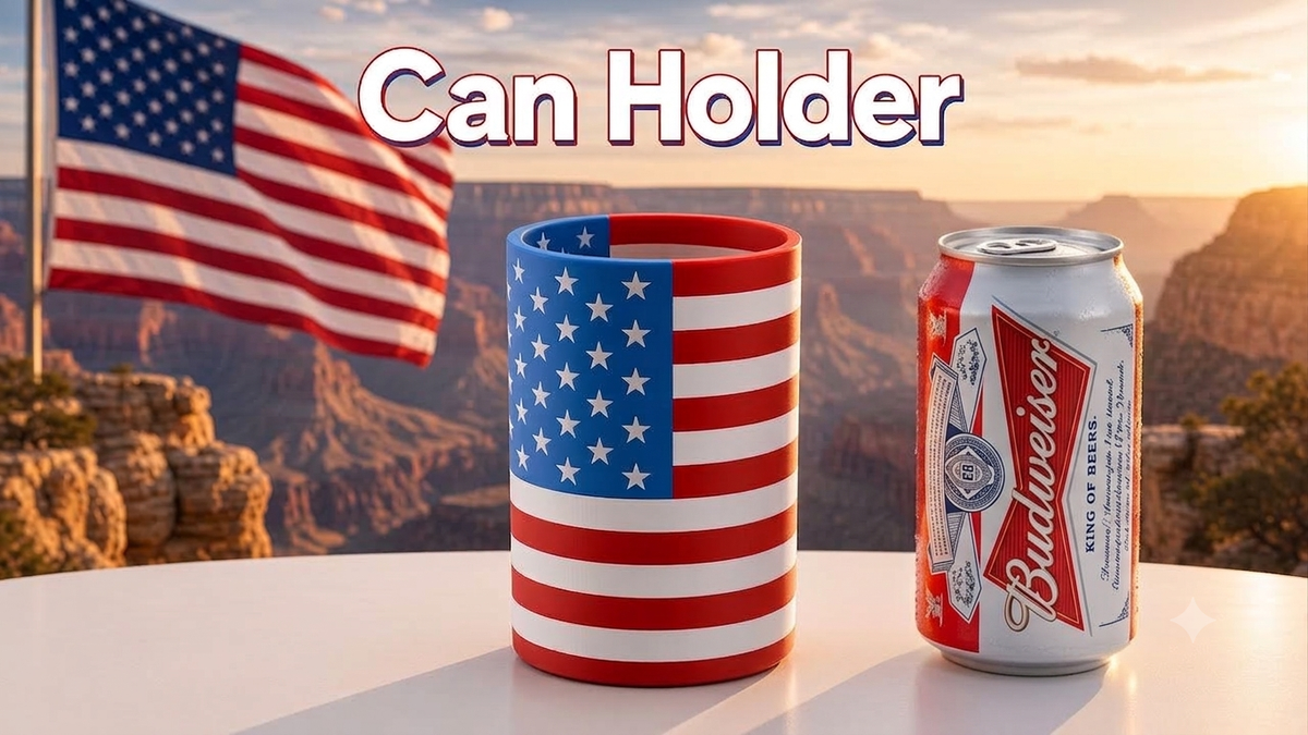 Can Holder Patriotic