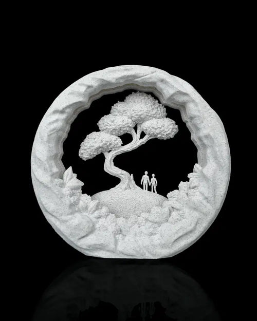 3D Printed Ambient Table Lamp - "Our Journey" Edition