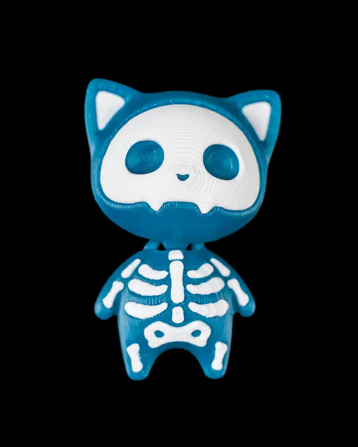 Surprise Pumpkin - Skeleton Cat Edition
