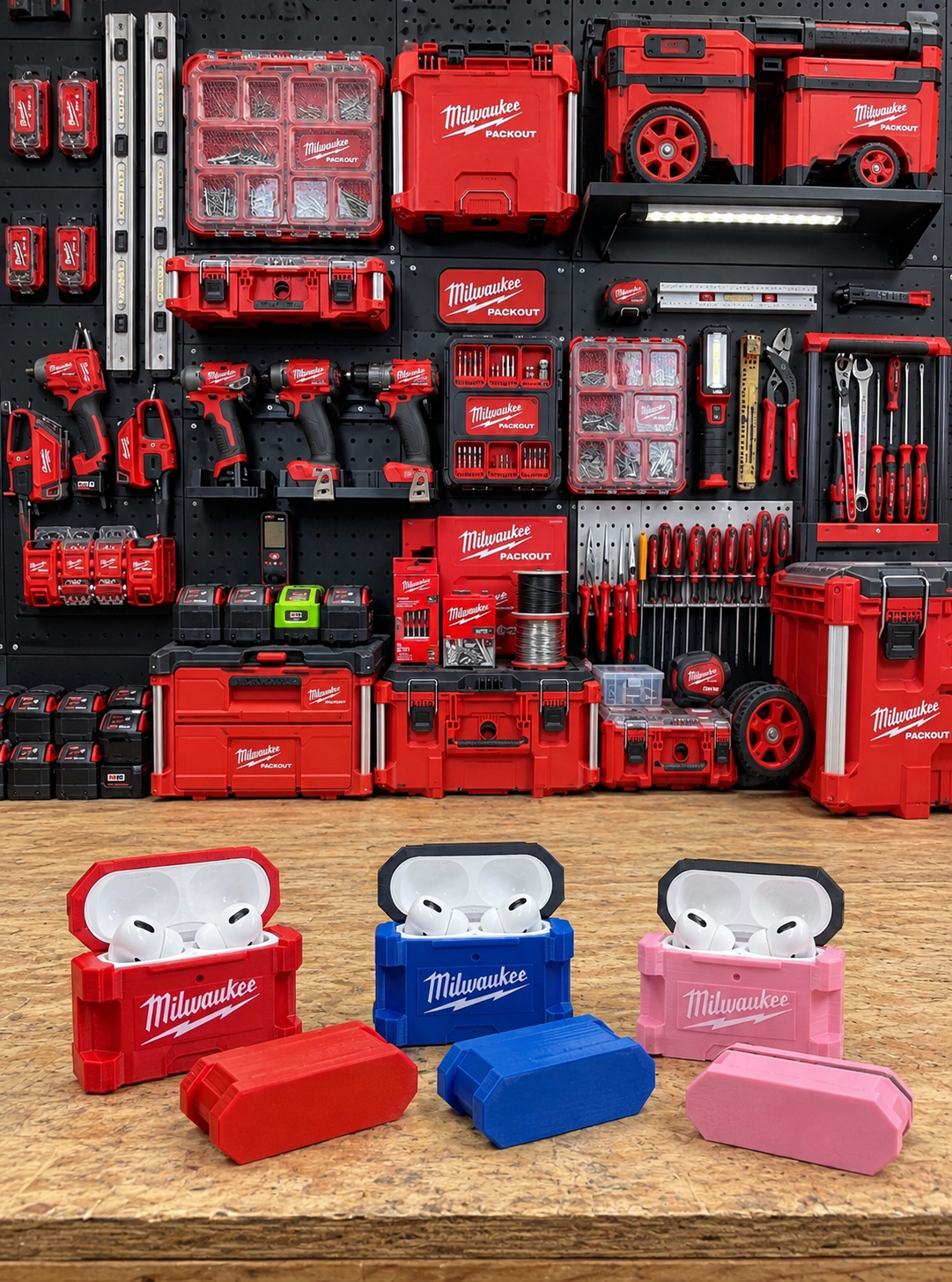 "Toolbox Mini" AirPods Case & Holder