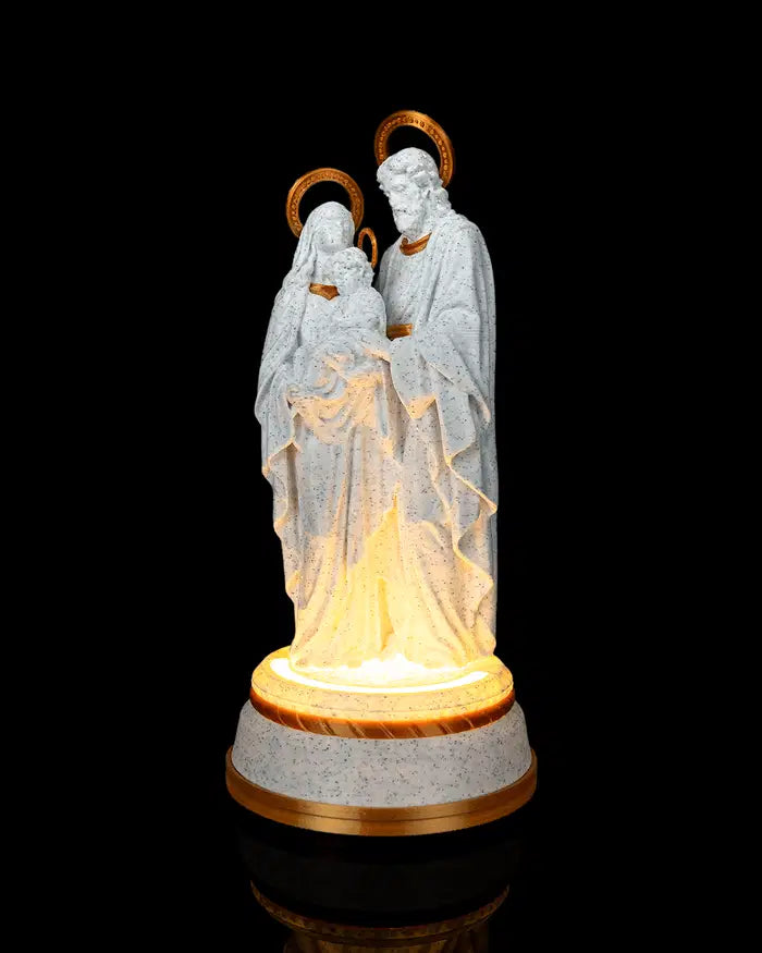 Holy Family Illuminated Statue