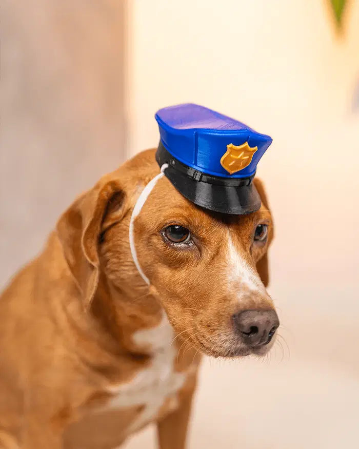 Officer Woof Police Hat Pet Costume