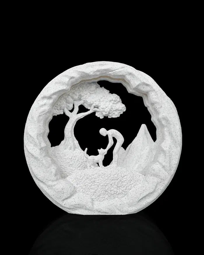 3D Printed Ambient Table Lamp - "Man's Best Friend" Edition